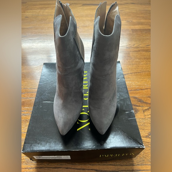 Paper Fox Grey Booties - Picture 3 of 9